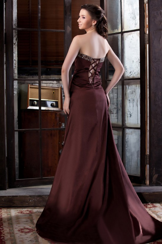 A-Line Strapless Long Chiffon Prom Evening Party Dresses 02020994 A-Line Strapless Long Chiffon Prom Evening Party Dresses 02020994