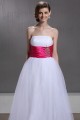 A-Line Strapless Long Prom Evening Party Dresses 02020996