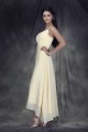 A-Line Spaghetti Strap Long Chiffon Prom Evening Party Dresses 02020997