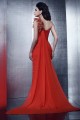 Trumpet/Mermaid One-Shoulder Long Chiffon Prom Evening Party Dresses 02020998