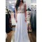 Long White Beaded Prom Evening Formal Dresses 3020005