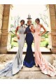 Trumpet/Mermaid Halter Lace Long Prom Evening Formal Dresses 3020054