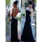 Long Black Backless Beaded Prom Evening Formal Dresses 3020057