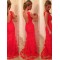 Long Red Lace Low V-Back Prom Evening Formal Dresses 3020070