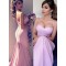 Trumpet/Mermaid Spaghetti Straps Long Prom Evening Formal Bridesmaid Dresses 3020083