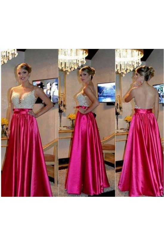 A-Line Long Prom Formal Evening Party Dresses 3021005