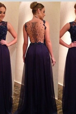 Beaded Long Formal Evening Mother of The Bride Dresses 3021018