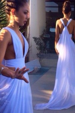 Long Chiffon Prom Formal Evening Party Dresses 3021019