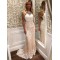 Mermaid Lace Appliques Long Beaded Prom Formal Evening Party Dresses 3021049