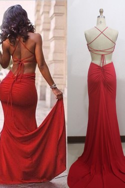 Long Red Sexy Prom Formal Evening Party Dresses 3021058