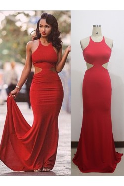 Long Red Sexy Prom Formal Evening Party Dresses 3021058