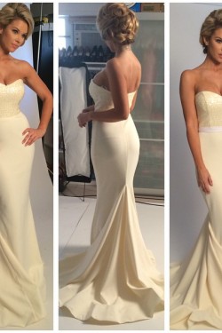 Mermaid Long Prom Formal Evening Party Dresses 3021061