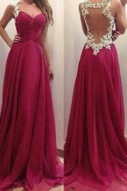 Long Chiffon Prom Formal Evening Party Dresses 3021071