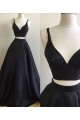 Two Pieces V-Neck Long Prom Formal Evening Party Dresses 3021075 Two Pieces V-Neck Long Prom Formal Evening Party Dresses 3021075