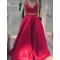 Two Pieces V-Neck Long Prom Formal Evening Party Dresses 3021075