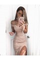 Classic Lace Mermaid Off-the-Shoulder Long Prom Formal Evening Party Dresses 3021090