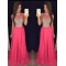 Beaded Long Chiffon Prom Formal Evening Party Dresses 3021094