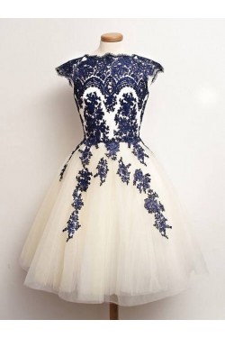 Short Lace Appliques Prom Homecoming Cocktail Graduation Dresses 3021097