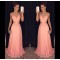 Long Lace and Chiffon Prom Formal Evening Party Dresses 3021108