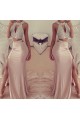 Two Pieces Beaded Long Prom Formal Evening Party Dresses 3021123