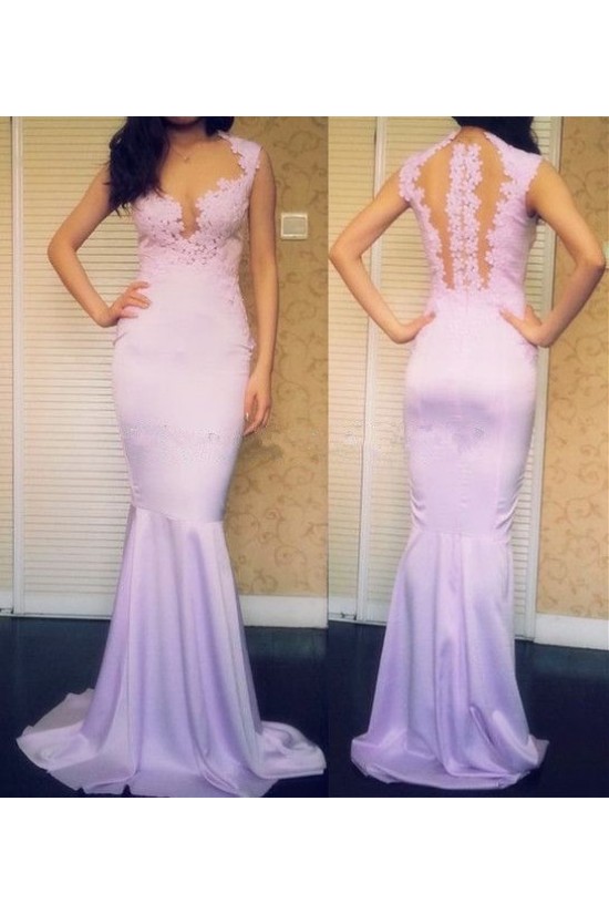 Mermaid Lace Long Prom Formal Evening Party Dresses 3021153
