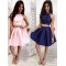 Two Pieces Short Prom Evening Cocktail Homecoming Dresses 3020116