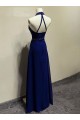 Long Blue Beaded Prom Formal Evening Party Dresses 3021173