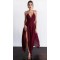 Asymmetrical Spaghetti Straps V-Neck Chiffon Prom Formal Evening Party Dresses 3021176