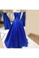 Long Blue Satin Prom Formal Evening Party Dresses 3021195 Long Blue Satin Prom Formal Evening Party Dresses 3021195
