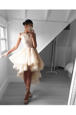 High Low Lace Short Prom Homecoming Cocktail Graduation Dresses 3021209
