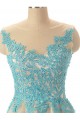 A-Line Off-the-Shoulder Lace Appliques Prom Evening Homecoming Cocktail Dresses 3020121