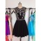 Beaded Short Black Prom Evening Homecoming Cocktail Dresses 3020122