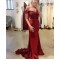 Mermaid Off-the-Shoulder Lace Long Prom Formal Evening Party Dresses 3021227