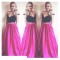 Two Pieces Off-the-Shoulder Prom Formal Evening Party Dresses 3021233