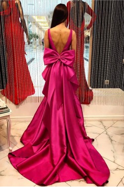 Long V-Neck Prom Formal Evening Party Dresses 3021245