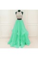 Two Pieces Beaded Prom Formal Evening Party Dresses 3021246