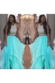 Two Pieces Beaded Prom Formal Evening Party Dresses 3021246
