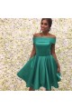 Short Red Off-the-Shoulder Homecoming Cocktail Graduation Prom Dresses 3021249