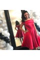 Short Red Off-the-Shoulder Homecoming Cocktail Graduation Prom Dresses 3021249