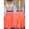 Beaded Sequins Two Pieces Short See Through Prom Evening Homecoming Cocktail Dresses 3020125