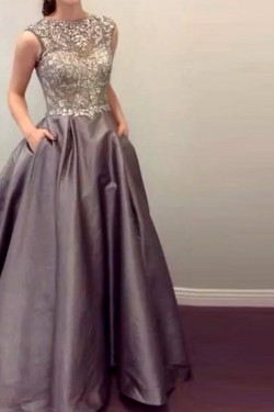 Beaded Long Prom Formal Evening Party Dresses 3021257