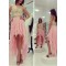 High Low Sweetheart Beaded Short Pink Chiffon Prom Evening Homecoming Cocktail Dresses 3020127