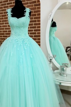 Ball Gown Lace Prom Formal Evening Party Dresses 3021276