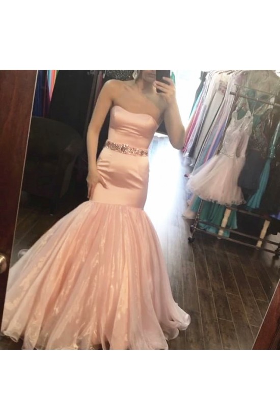 Mermaid Strapless Beaded Long Prom Formal Evening Party Dresses 3021278 Mermaid Strapless Beaded Long Prom Formal Evening Party Dresses 3021278