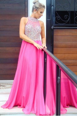 Beaded Long Prom Formal Evening Party Dresses 3021287