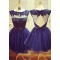 Beaded Short Purple Lace Appliques Sequins Tulle Prom Evening Homecoming Cocktail Dresses 3020129