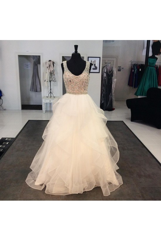 Beaded Tulle Ball Gown Prom Formal Evening Party Dresses 3021295 Beaded Tulle Ball Gown Prom Formal Evening Party Dresses 3021295