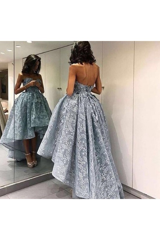 High Low Lace Prom Homecoming Cocktail Graduation Dresses 3021301