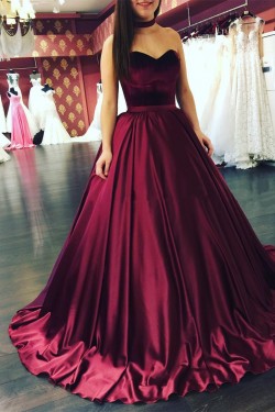 Ball Gown Sweetheart Long Prom Formal Evening Party Dresses 3021327