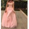 Long Pink Lace Prom Formal Evening Party Dresses 3021351